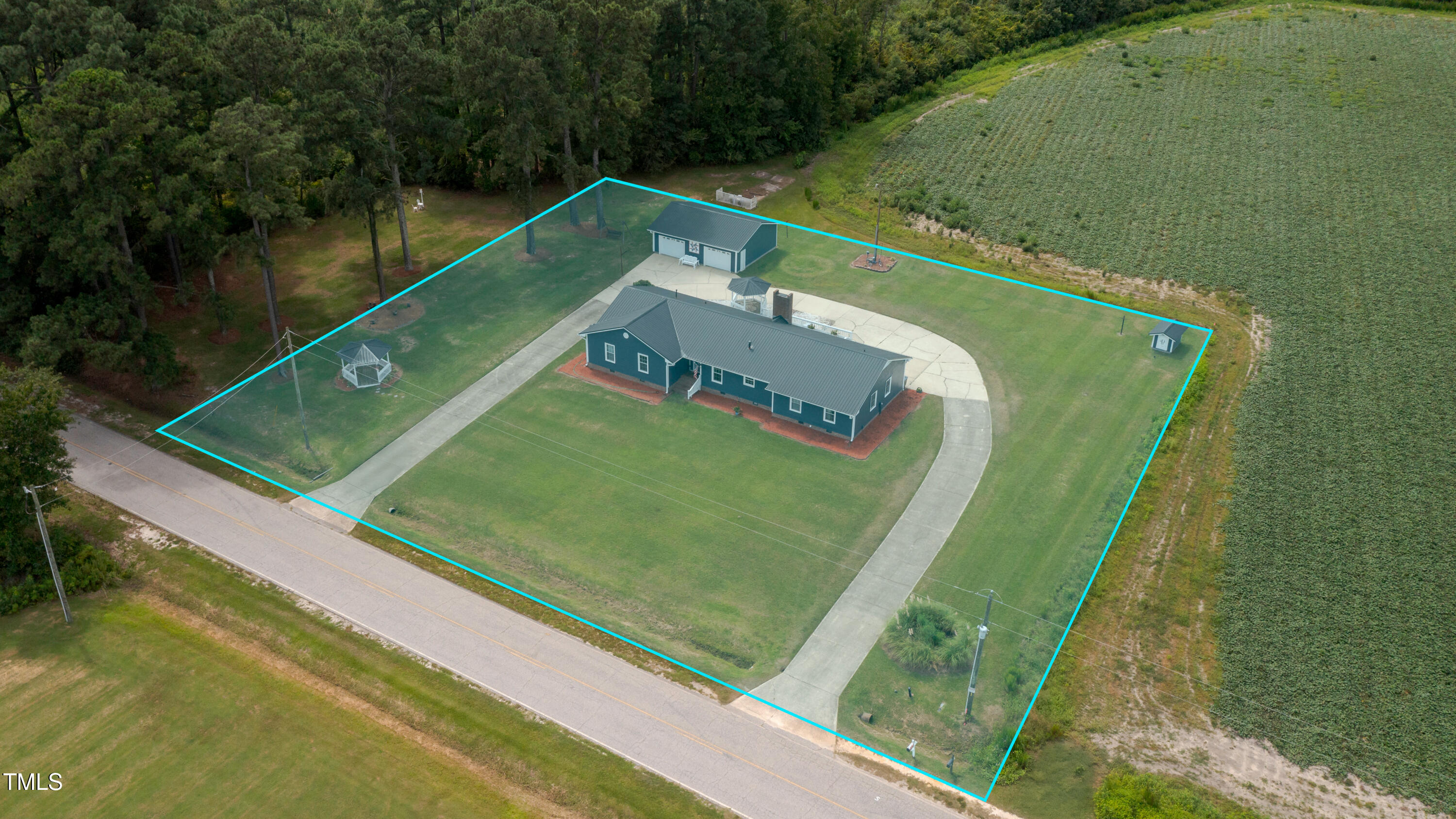 623 O B J Road Dunn, NC 28334 - Photo 31 of 36 a view of a tennis court