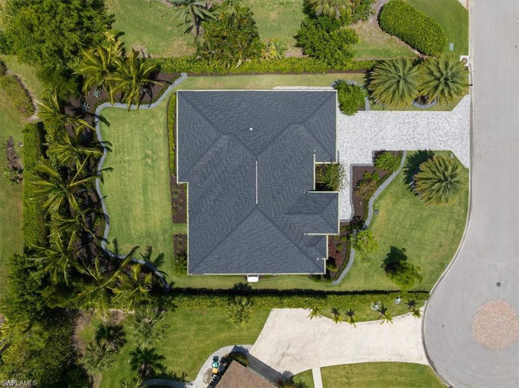 2032 Prince Drive Naples, FL 34110 - Photo 32 of 44 an aerial view of a house with a yard