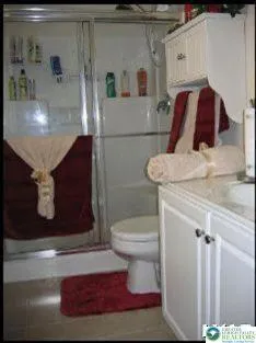 a bathroom with a sink and a toilet