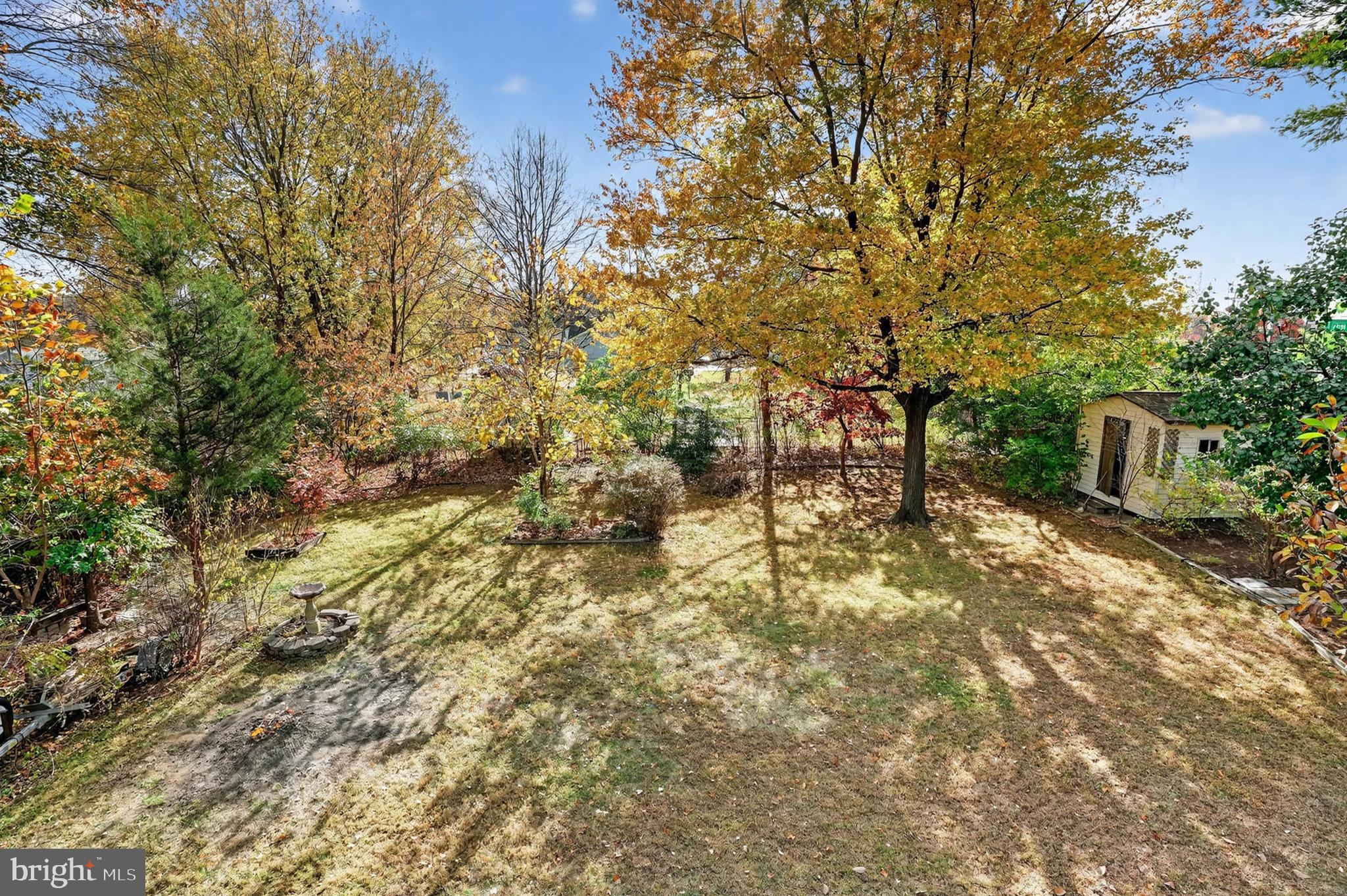 8203 Willow Street Laurel, MD 20707 - Photo 27 of 41 a view of a yard with plants and trees