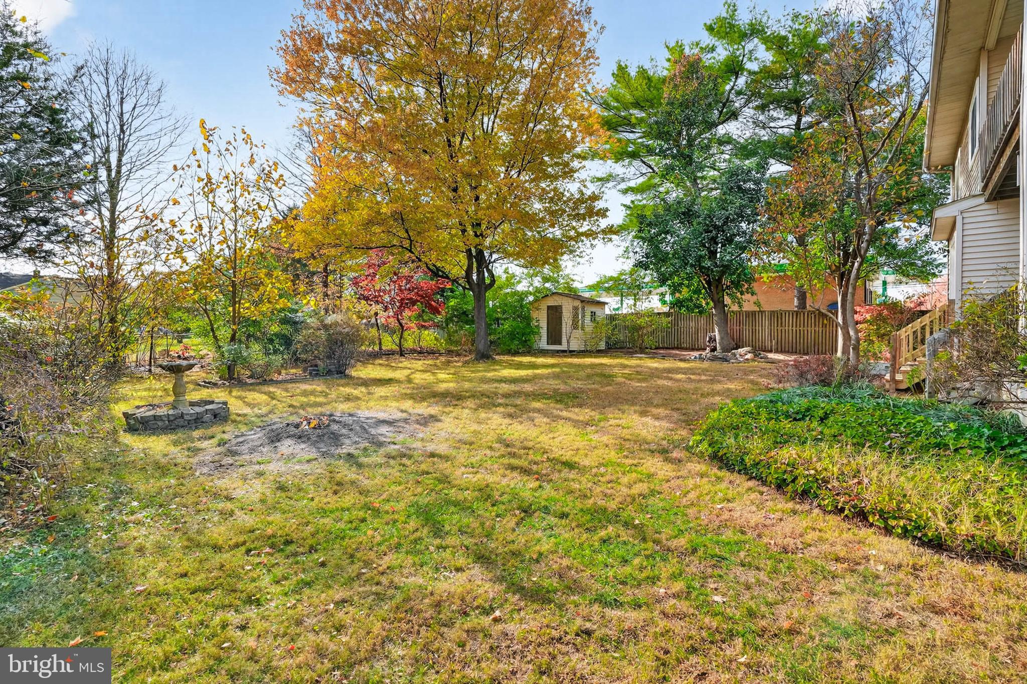 8203 Willow Street Laurel, MD 20707 - Photo 36 of 41 a view of yard with tree and green space