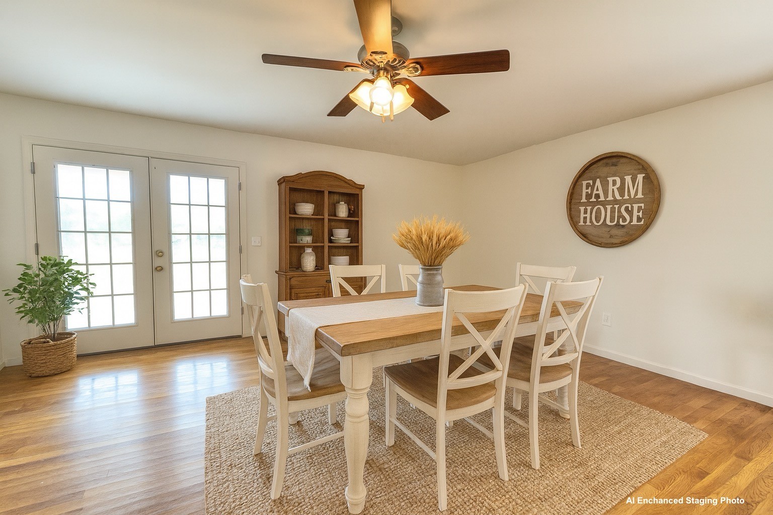 6907 Short Mountain Road Woodbury, TN 37190 - Photo 22 of 35 a view of a dining room with furniture wooden floor and chandelier