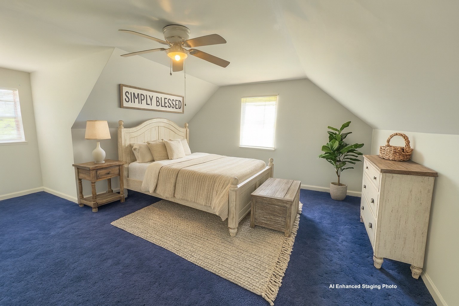 6907 Short Mountain Road Woodbury, TN 37190 - Photo 23 of 35 a bedroom with a bed and a window