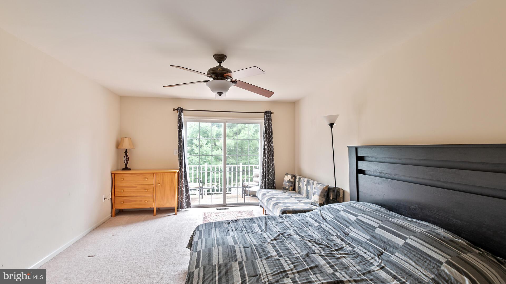 144 Coburn Road Pennington, NJ 08534 - Photo 17 of 32 Primary bedroom with slider to balcony