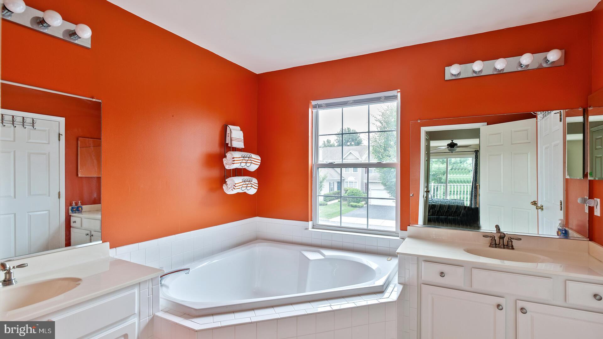 144 Coburn Road Pennington, NJ 08534 - Photo 20 of 32 En suite bath with water closet and soaking tub