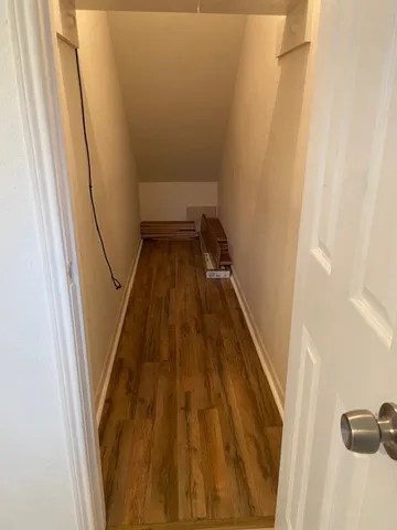 a view of wooden floor