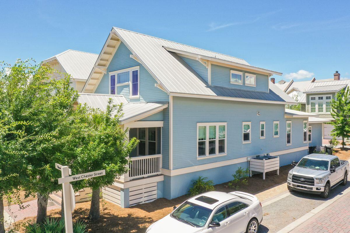 89 Clipper Street Inlet Beach, FL 32461 - Photo 32 of 49 a front view of a house with outdoor space