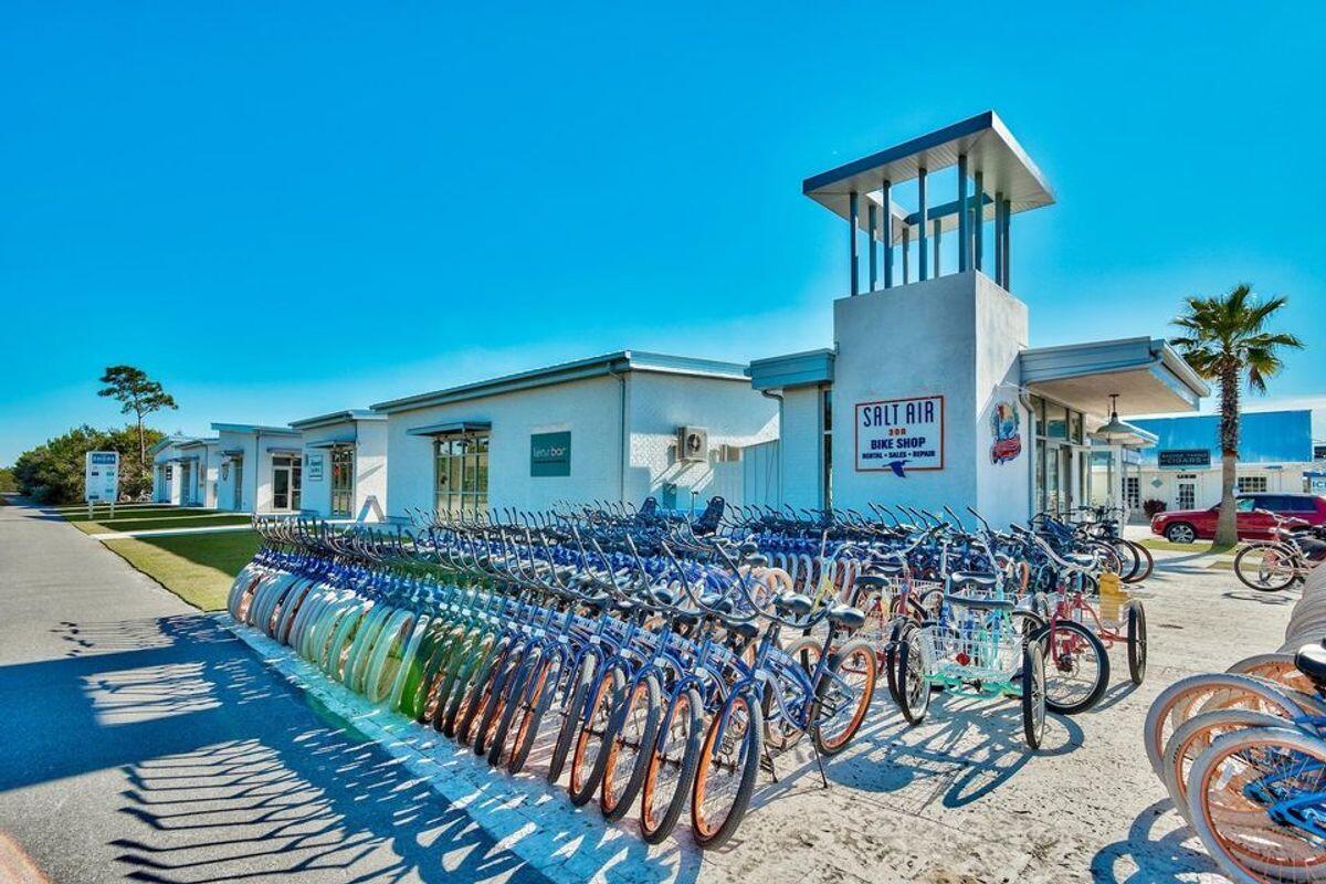 89 Clipper Street Inlet Beach, FL 32461 - Photo 39 of 49 a front view of a house with garden