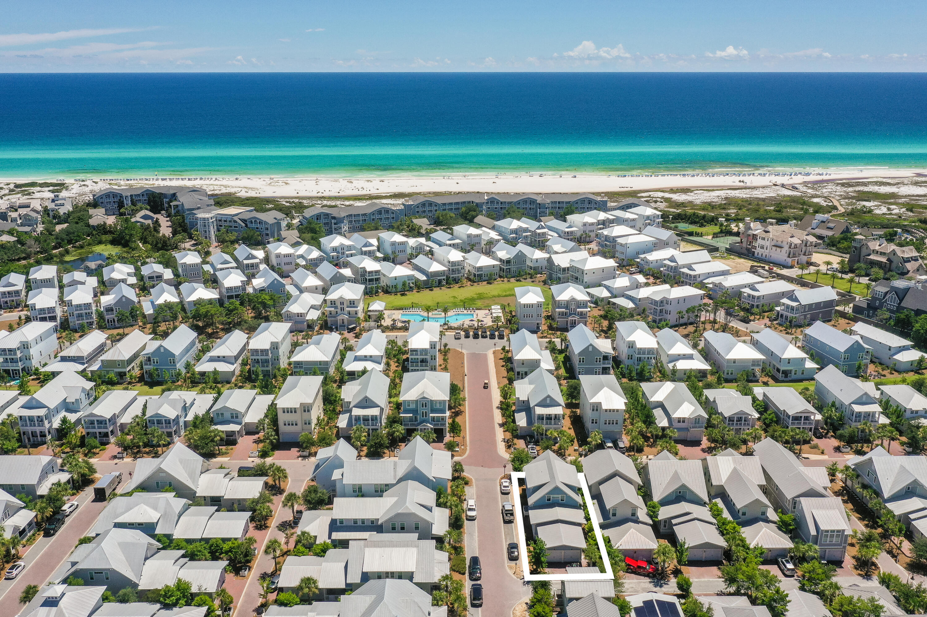 89 Clipper Street Inlet Beach, FL 32461 - Photo 4 of 49 a view of city and ocean