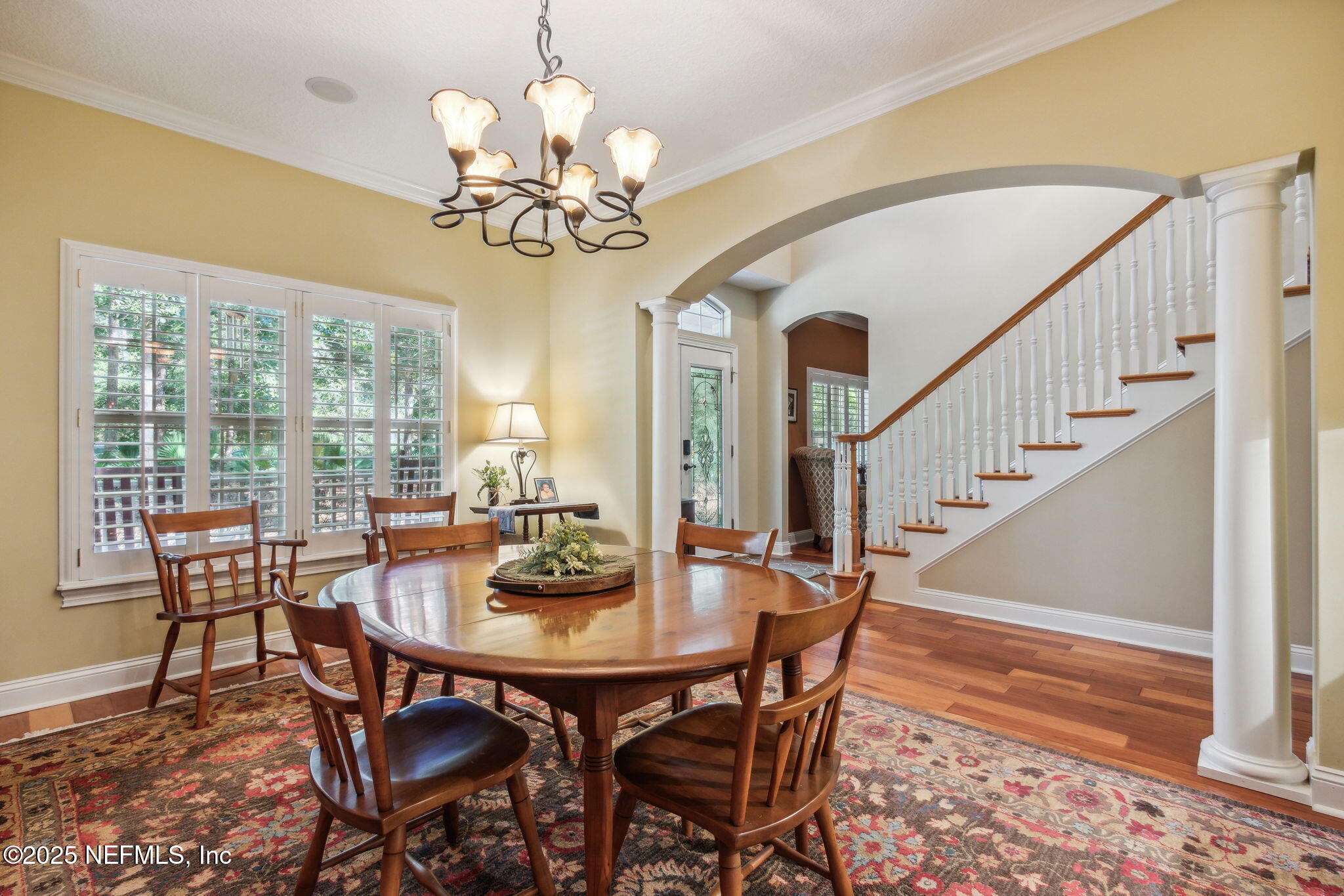 96197 Brady Point Road Fernandina Beach, FL 32034 - Photo 7 of 40 a view of a dining room with furniture window and outside view