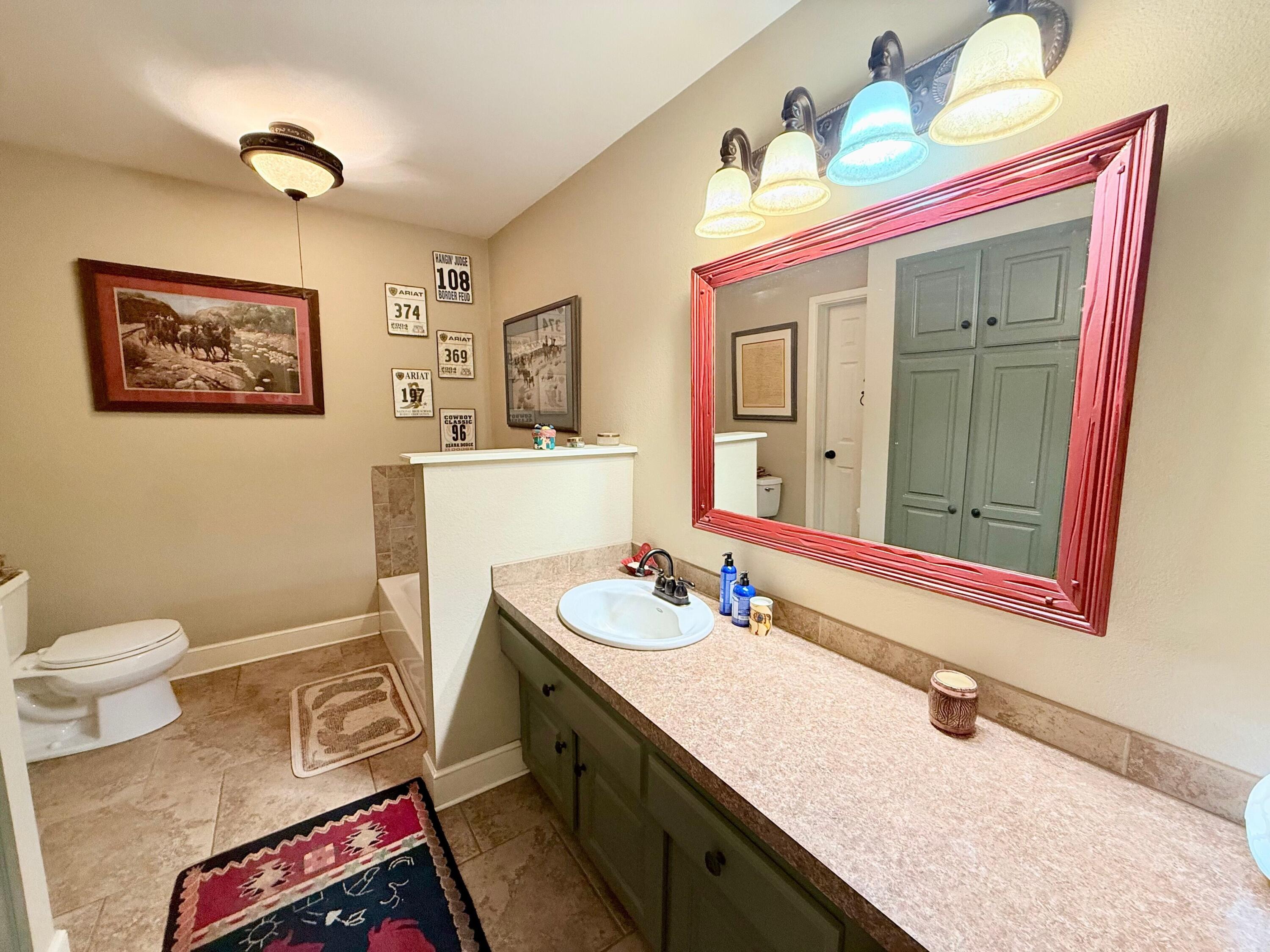 3011 County Rd I Lamesa, TX 79331 - Photo 17 of 28 Hall Bathroom