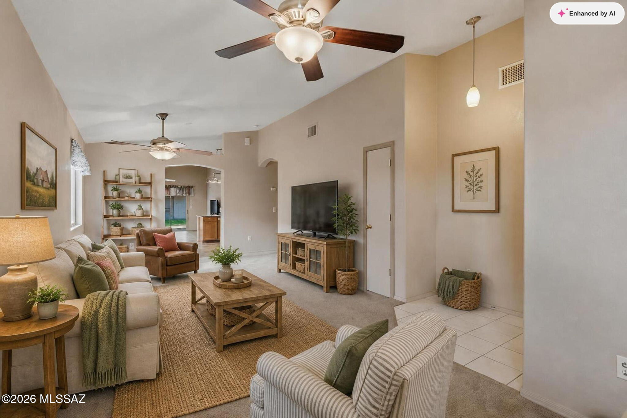 7933 East Jennifer Anne Drive Tucson, AZ 85730 - Photo 12 of 50 Living Room AI