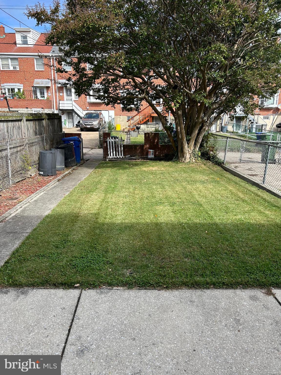 1804 Winford Road Baltimore, MD 21239 - Photo 17 of 18 a view of a backyard with a garden