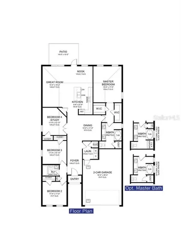 a picture of a floor plan