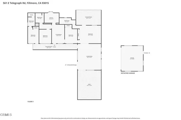 $979,000 | 561 East Telegraph Road, Fillmore, CA 93015