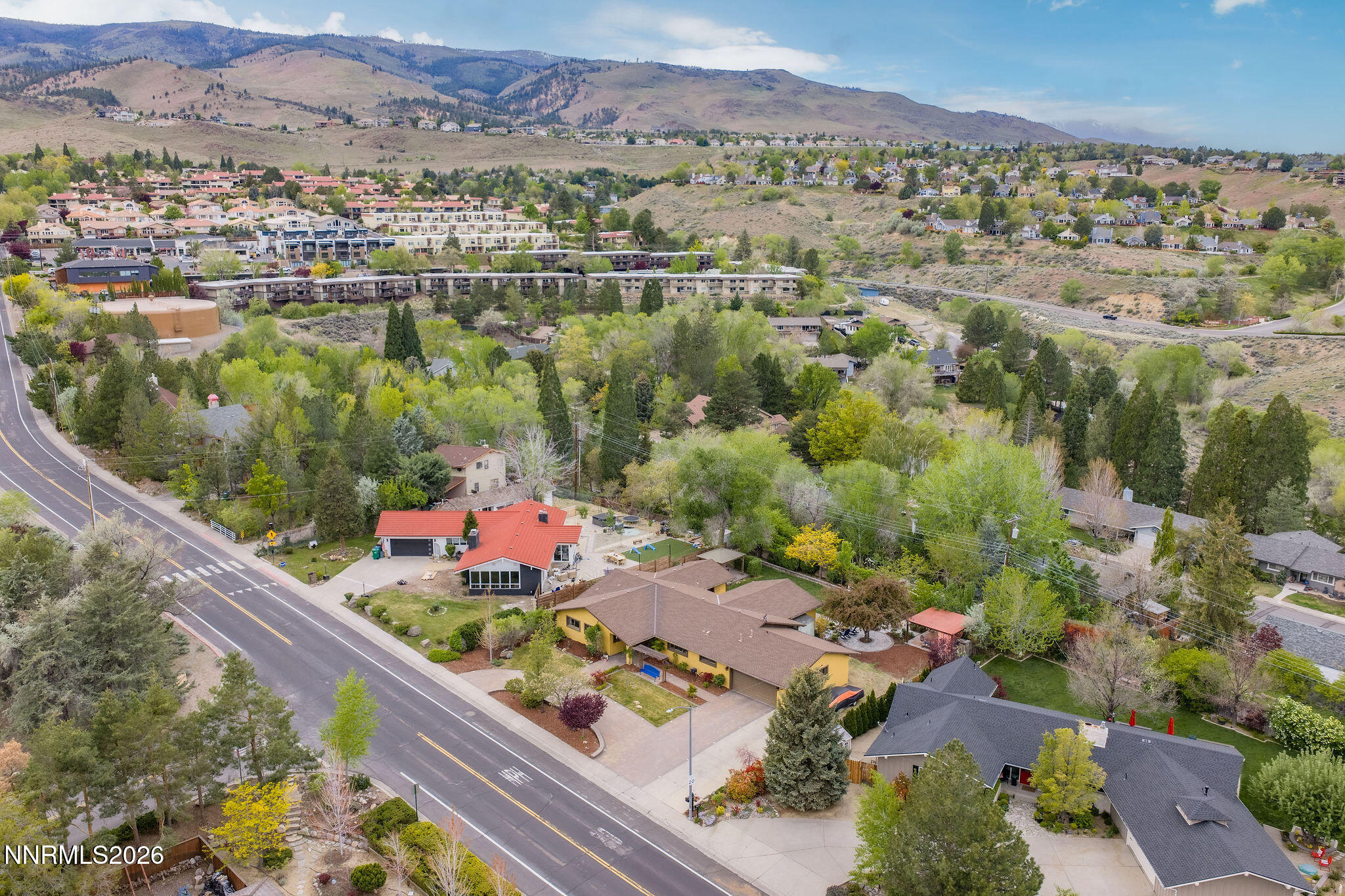 2785 Skyline Boulevard Reno, NV 89509 - Photo 50 of 65 an aerial view of a city with lots of residential buildings