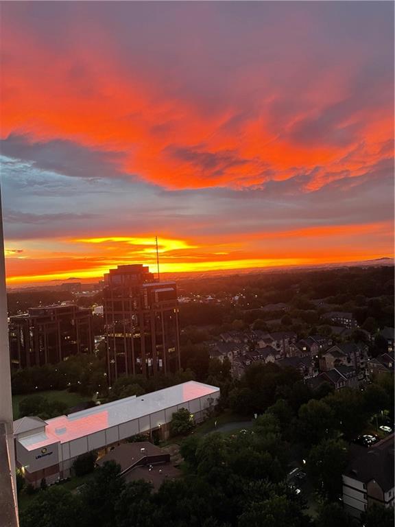 4561 Olde Perimeter Way, Unit 2609 Atlanta, GA 30346 - Photo 43 of 45 a view of city from balcony