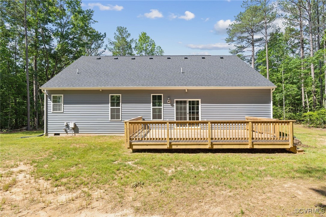 340 Rainbow Ridge Bumpass, VA 23024 - Photo 22 of 29 a front view of a house with a garden