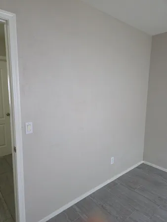 a view of front door