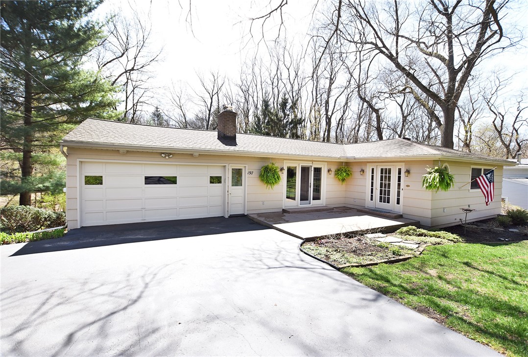 197 Dickinson Road Webster, NY 14580 - Photo 1 of 1 Front of home - large driveway with extra parking