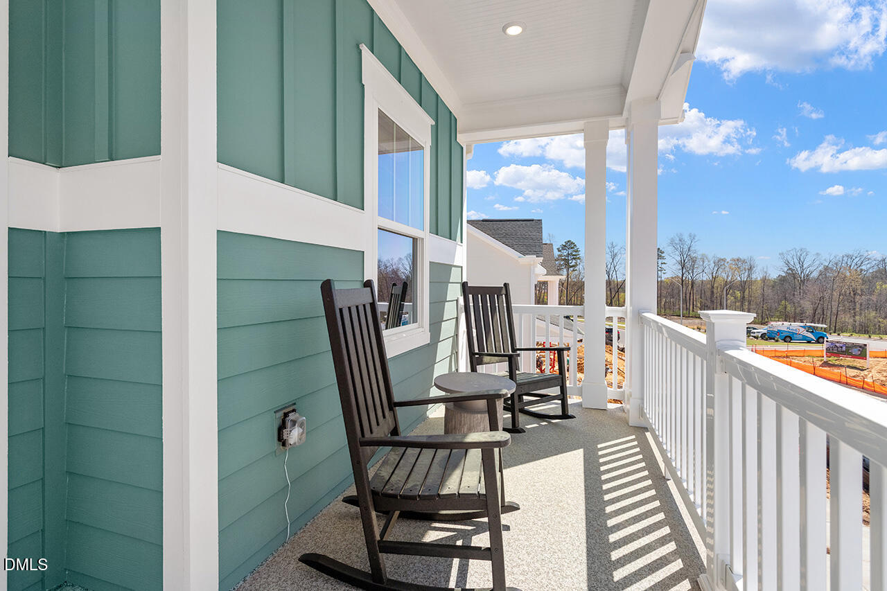 552 Georgias Landing Parkway, Unit 53 Raleigh, NC 27603 - Photo 12 of 16 Second Story Porch - Lafayette B - Georg