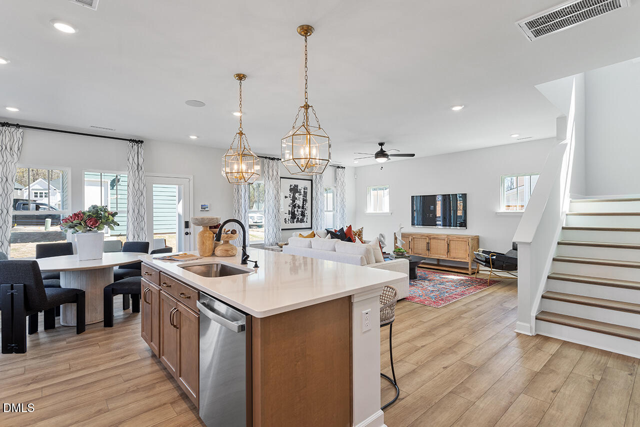 552 Georgias Landing Parkway, Unit 53 Raleigh, NC 27603 - Photo 4 of 16 Kitchen Island. Furniture not Included.