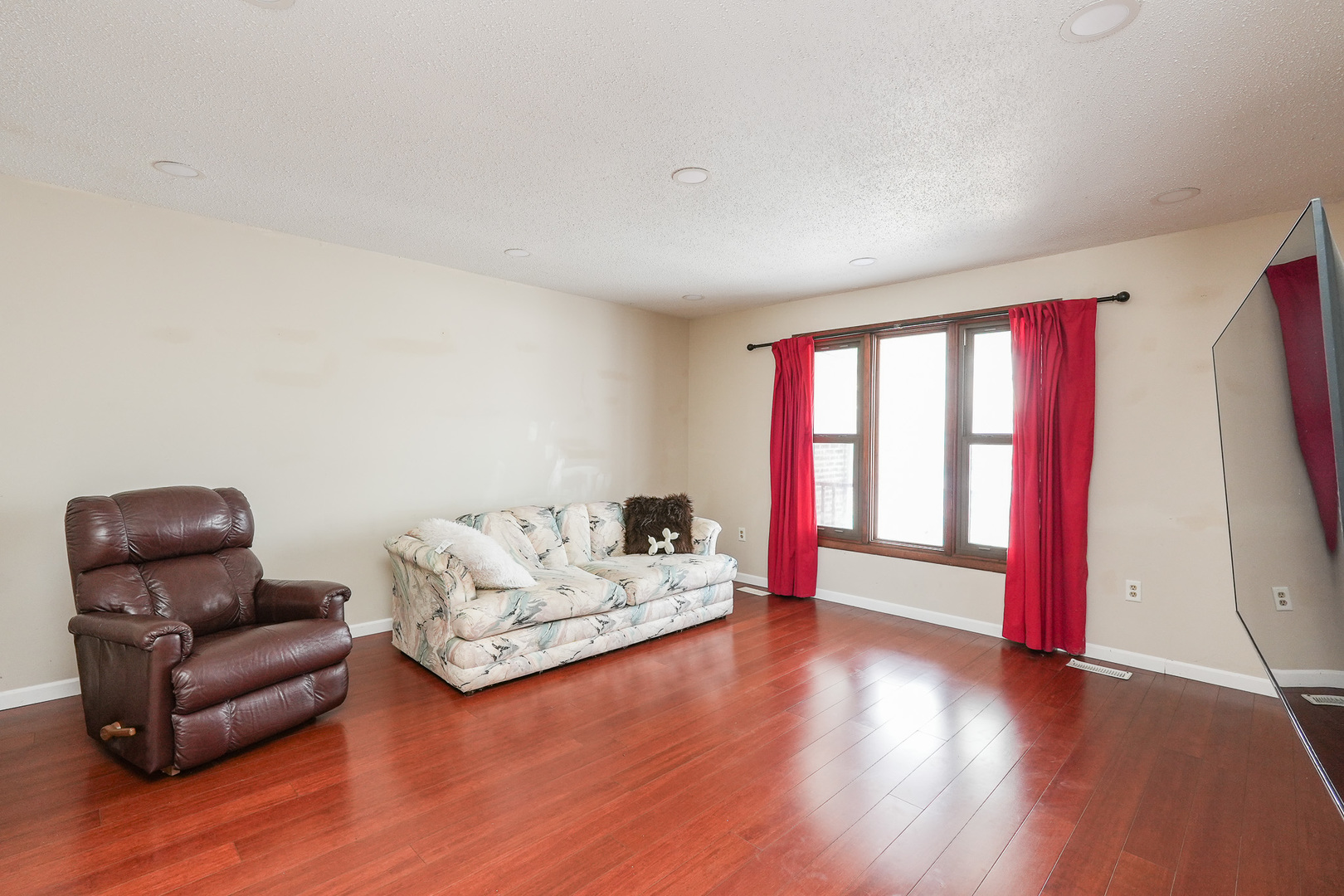 165 East Baker Street Manteno, IL 60950 - Photo 7 of 38 a living room with furniture and wooden floor