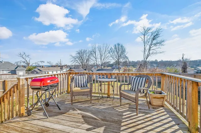 a view of a chairs and table on the terrace