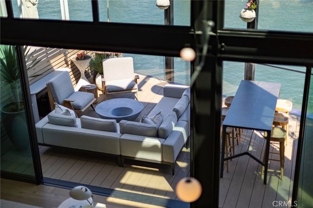 a view of a building from a window