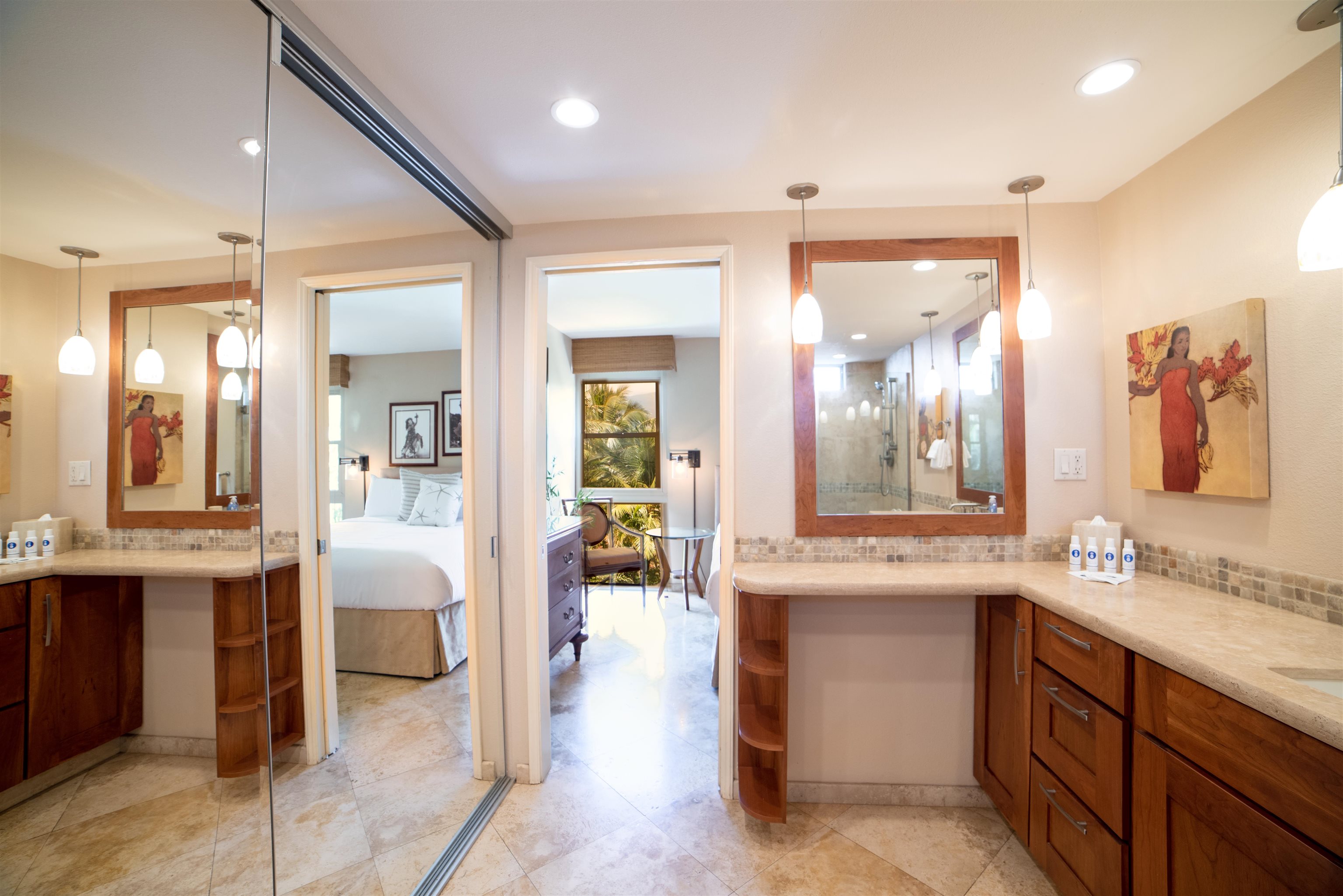 73 North Kihei Road, Unit 308 Kihei, HI 96753 - Photo 22 of 23 a bathroom with a sink and a mirror