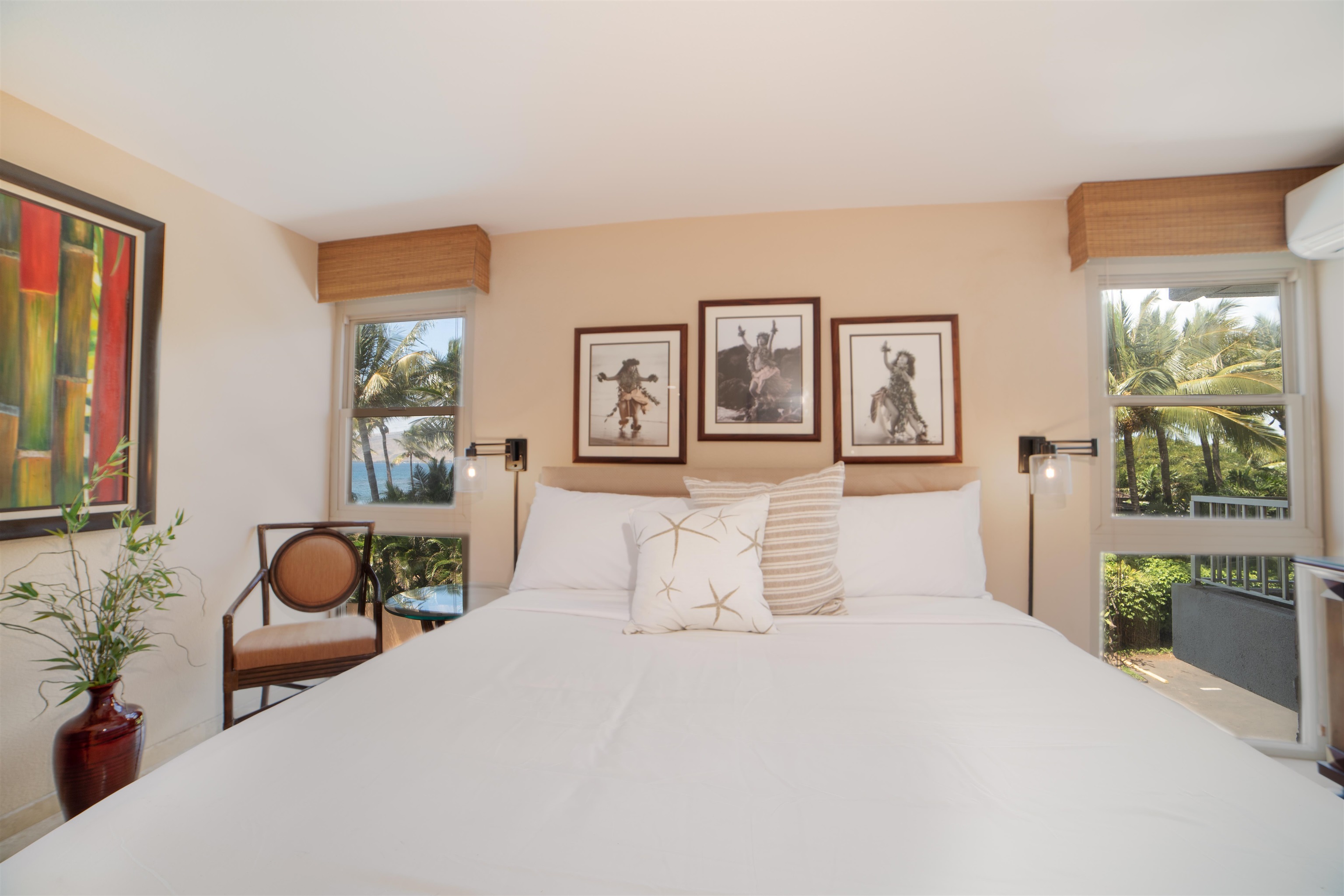 73 North Kihei Road, Unit 308 Kihei, HI 96753 - Photo 3 of 23 a bedroom with a large bed and a window