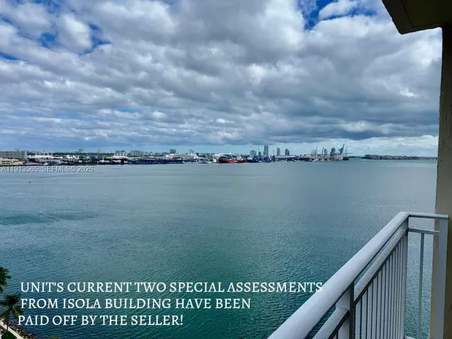 a view of a lake from a balcony