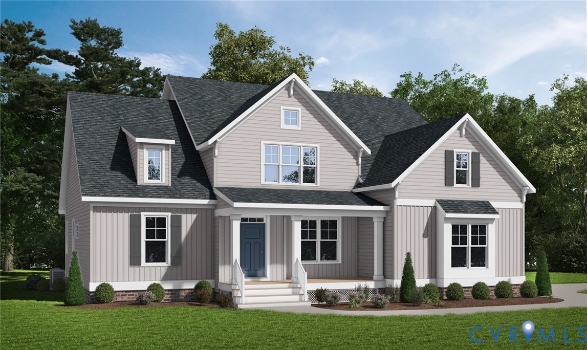 3954 Robins Ridge Drive Moseley, VA 23120 - Photo 1 of 20 front view of a house with a yard
