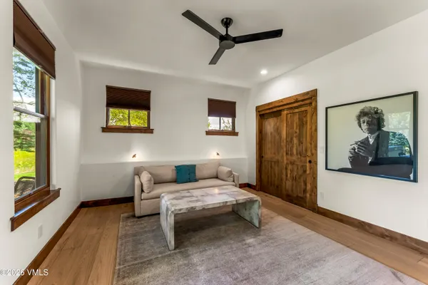 a view of yard with an outdoor space