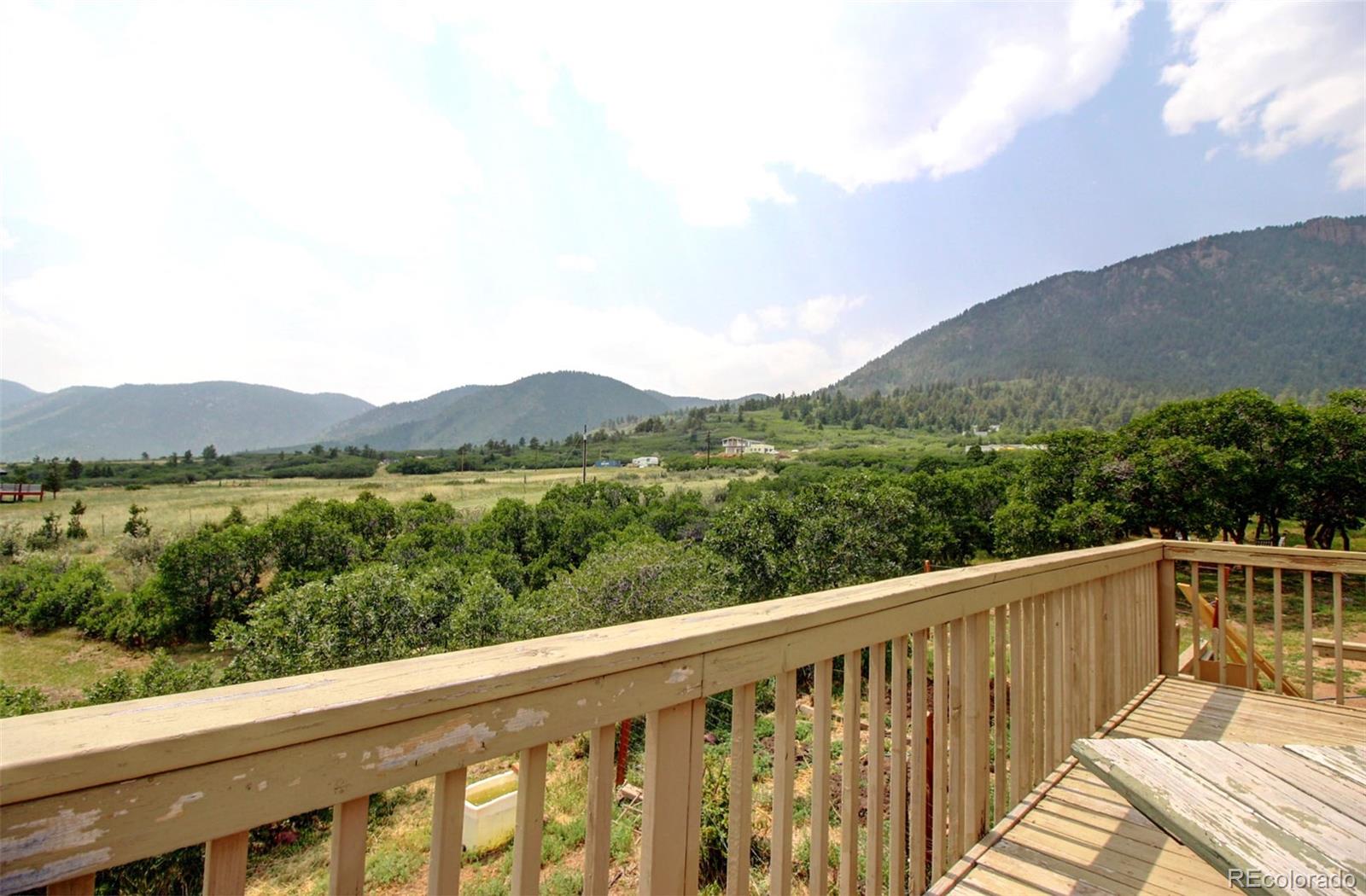 4345 Evans Road Monument, CO 80132 - Photo 15 of 40 a balcony with an outdoor space