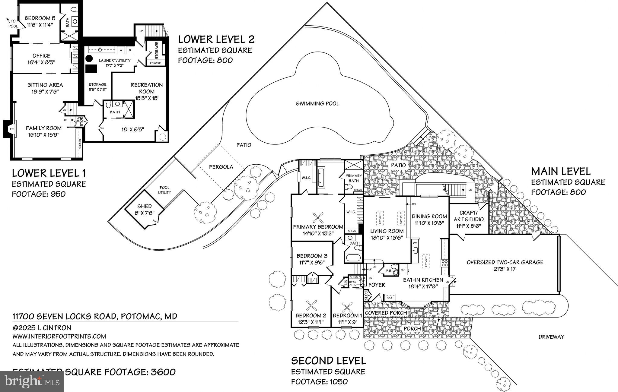 11700 Seven Locks Road Potomac, MD 20854 - Photo 44 of 44 FLOOR PLAN