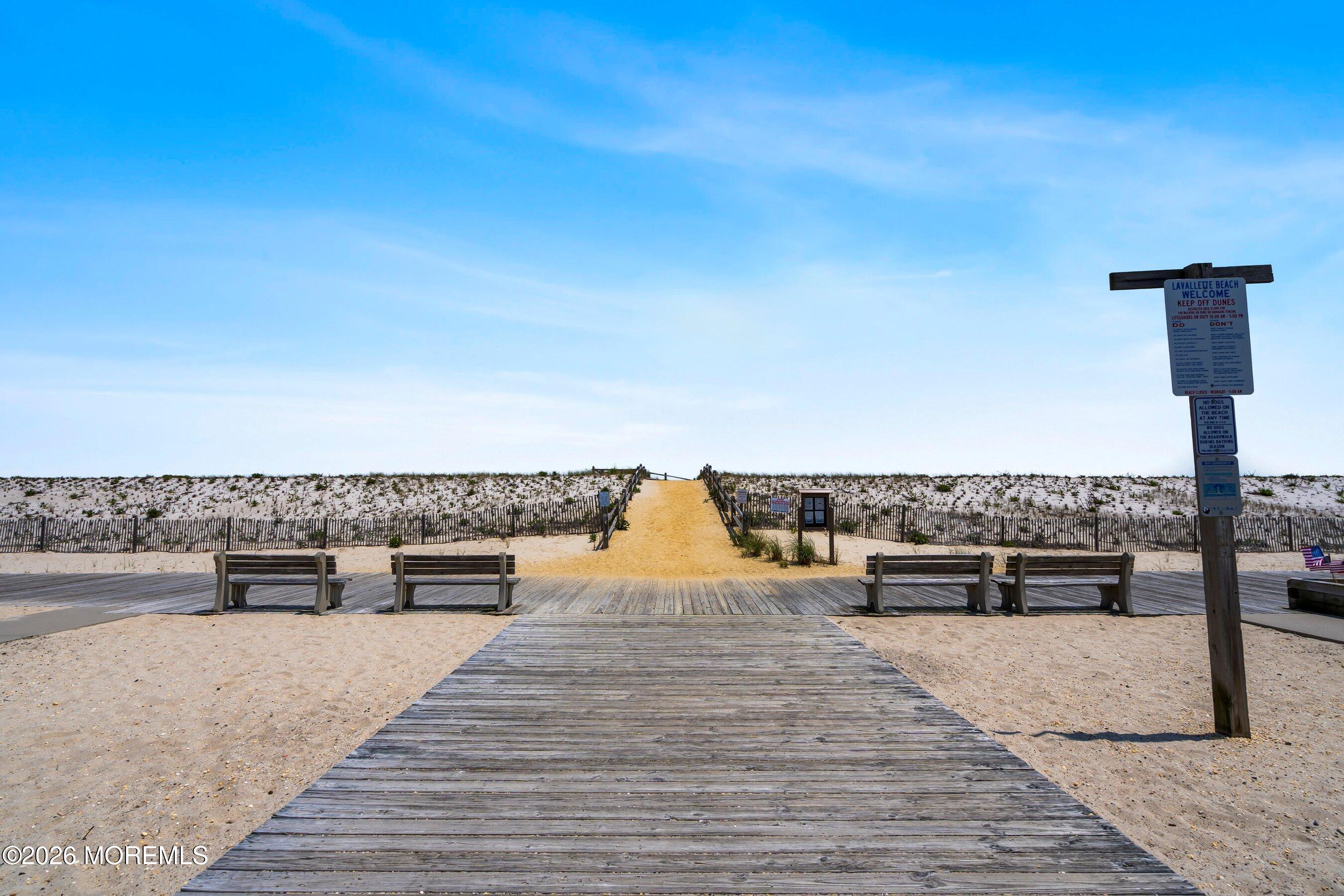 21 Brown Avenue, Unit 1 Lavallette, NJ 08735 - Photo 22 of 28 a view of outdoor space with city view