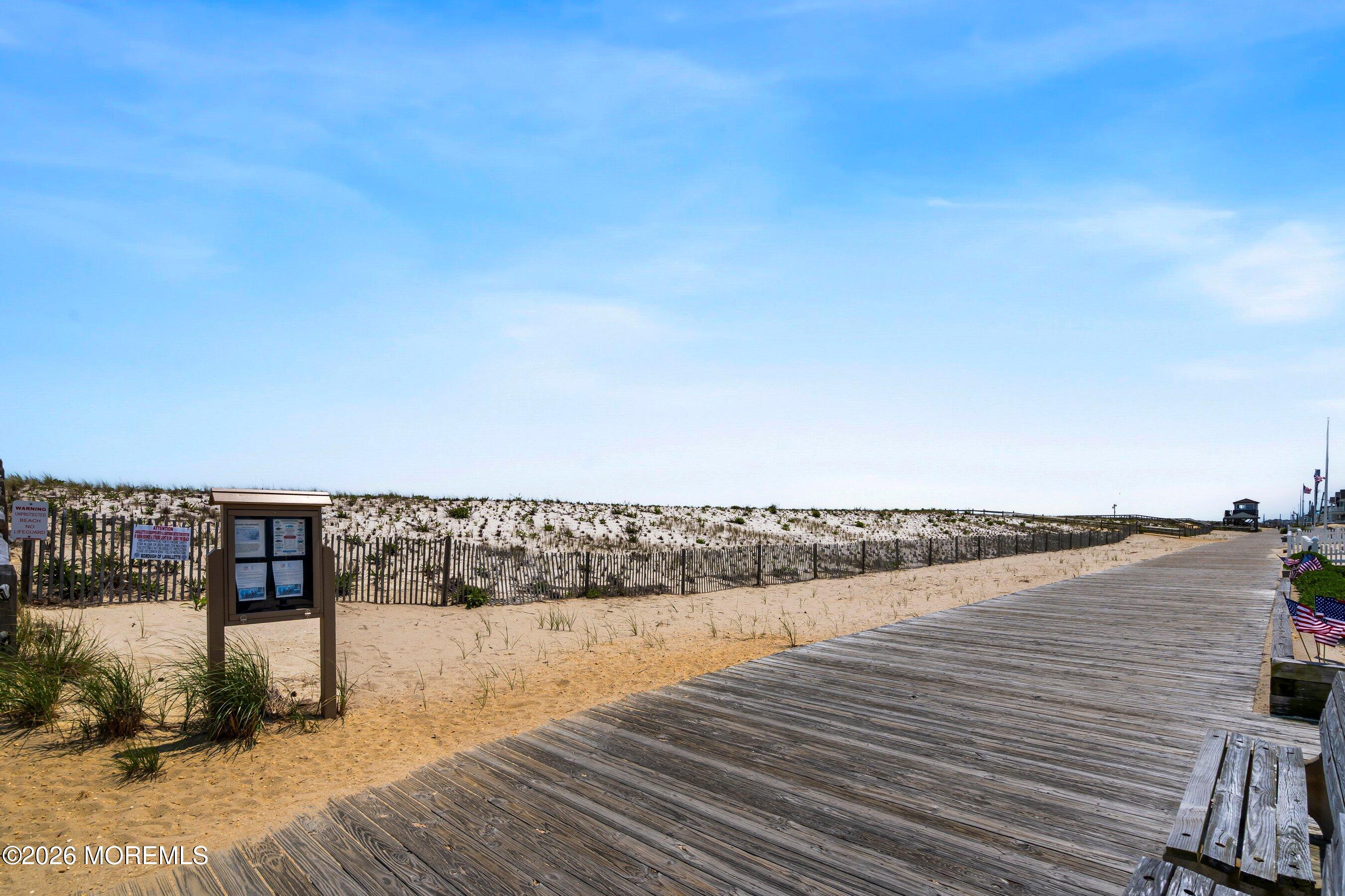 21 Brown Avenue, Unit 1 Lavallette, NJ 08735 - Photo 23 of 28 a view of ocean and city
