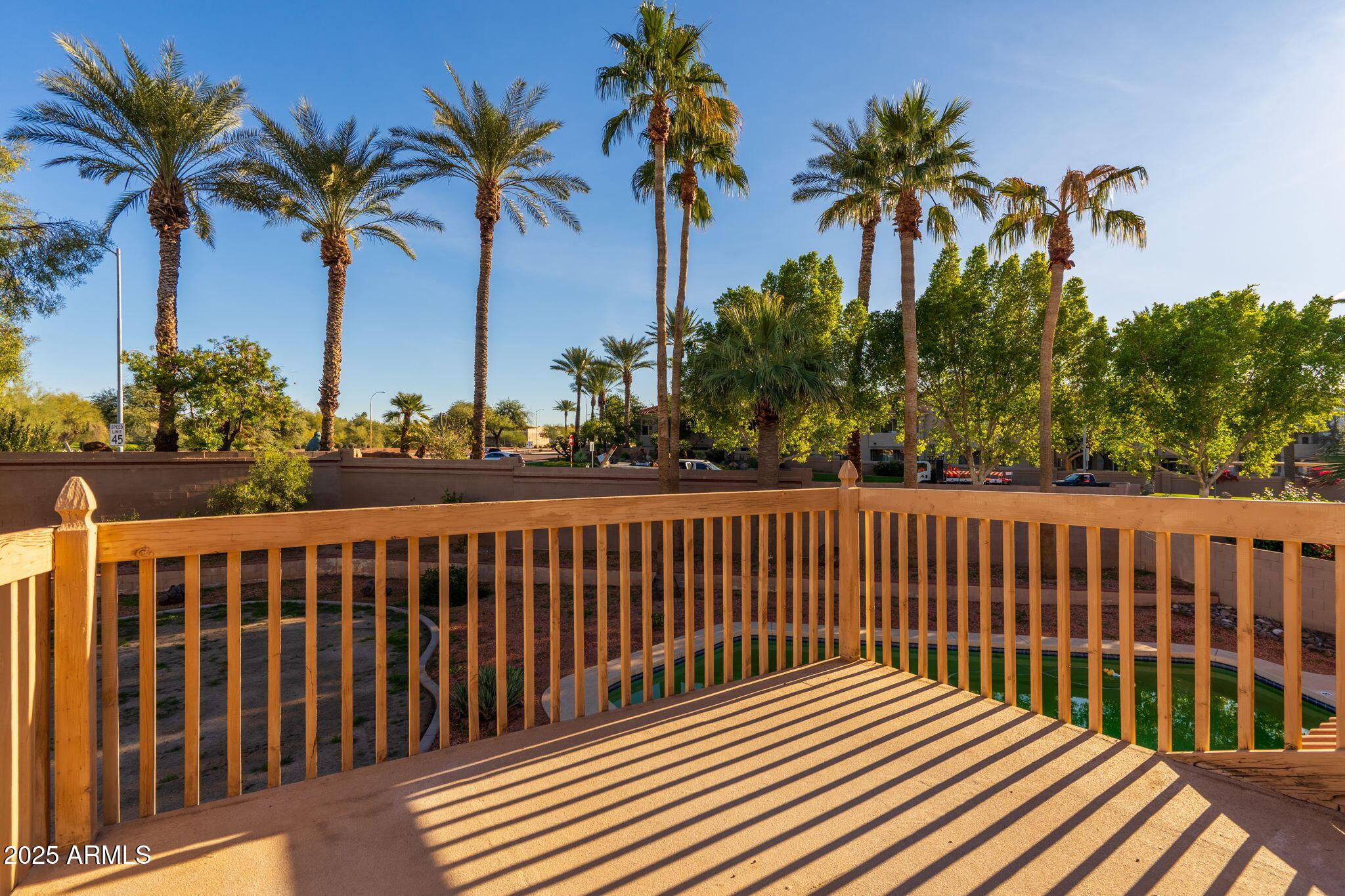 15601 South 37th Way Phoenix, AZ 85048 - Photo 24 of 28 a view of a yard with a deck