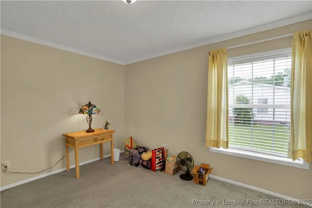 a living room with a window