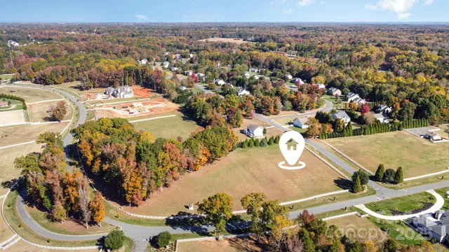 a view of city and mountain