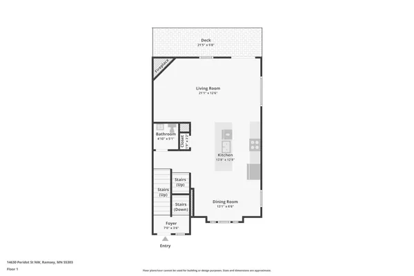 $285,000 | 14630 Peridot Street Northwest, Ramsey, MN 55303