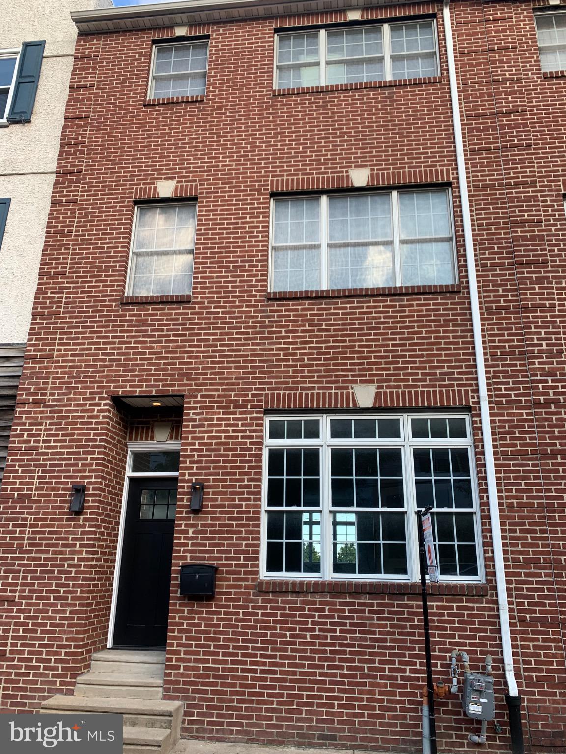 a view of front door of house