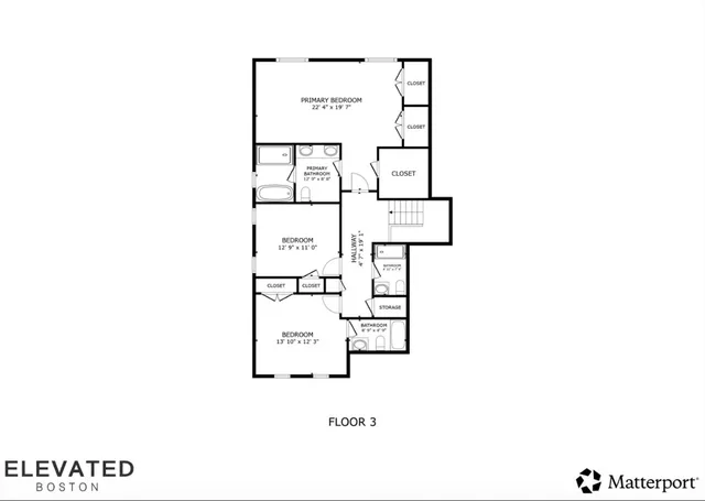 a picture of a floor plan
