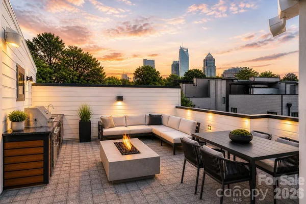 $915,000 | 1006 Westbrook Drive, Unit B, Charlotte, NC 28202