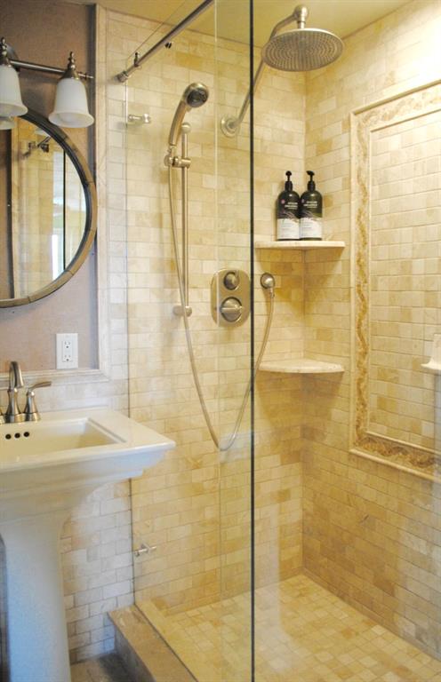 1408 Anderson Road Pittsburgh, PA 15209 - Photo 14 of 25 Master Bath with ceramic rain shower and floor.