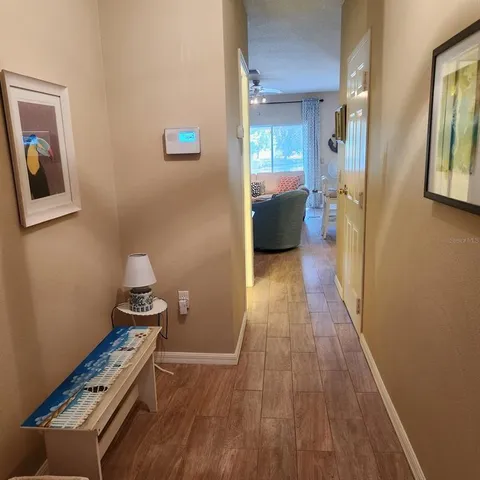 a view of kitchen and utility room