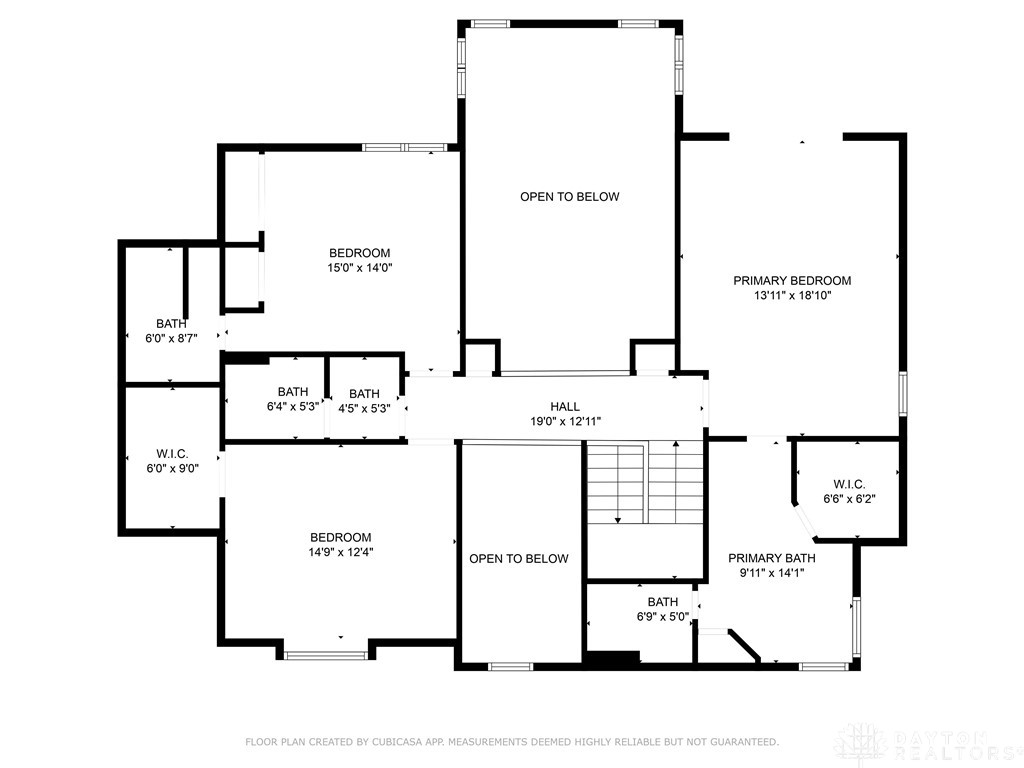 8343 Innsbrook Lane Springboro, OH 45066 - Photo 72 of 74 Upper Level Floor Plan