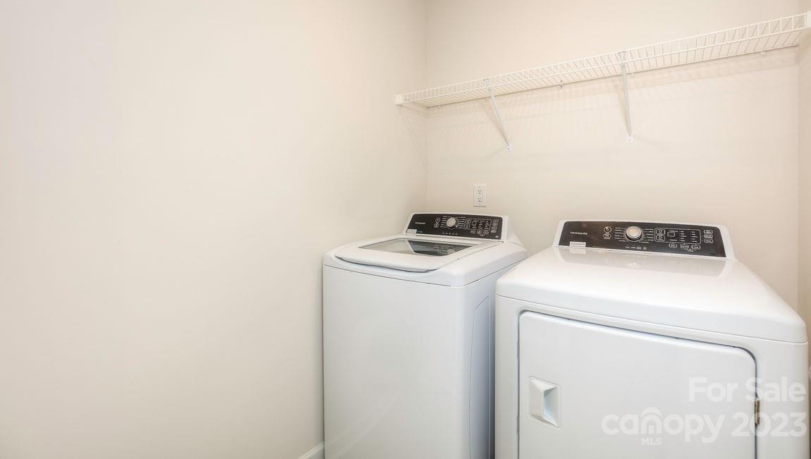 1603 Blue Velvet Lane Dallas, NC 28034 - Photo 13 of 17 a utility room with dryer and washer