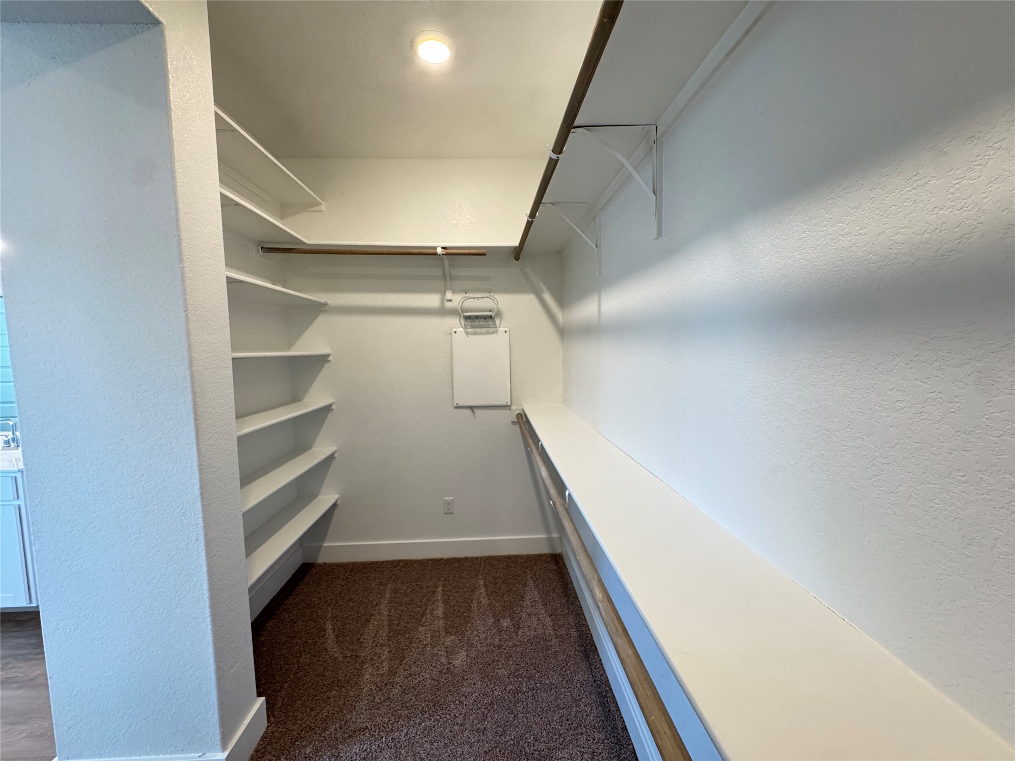3000 Chisholm Trail Road, Unit 33 Round Rock, TX 78681 - Photo 22 of 31 a view of an empty walk in closet